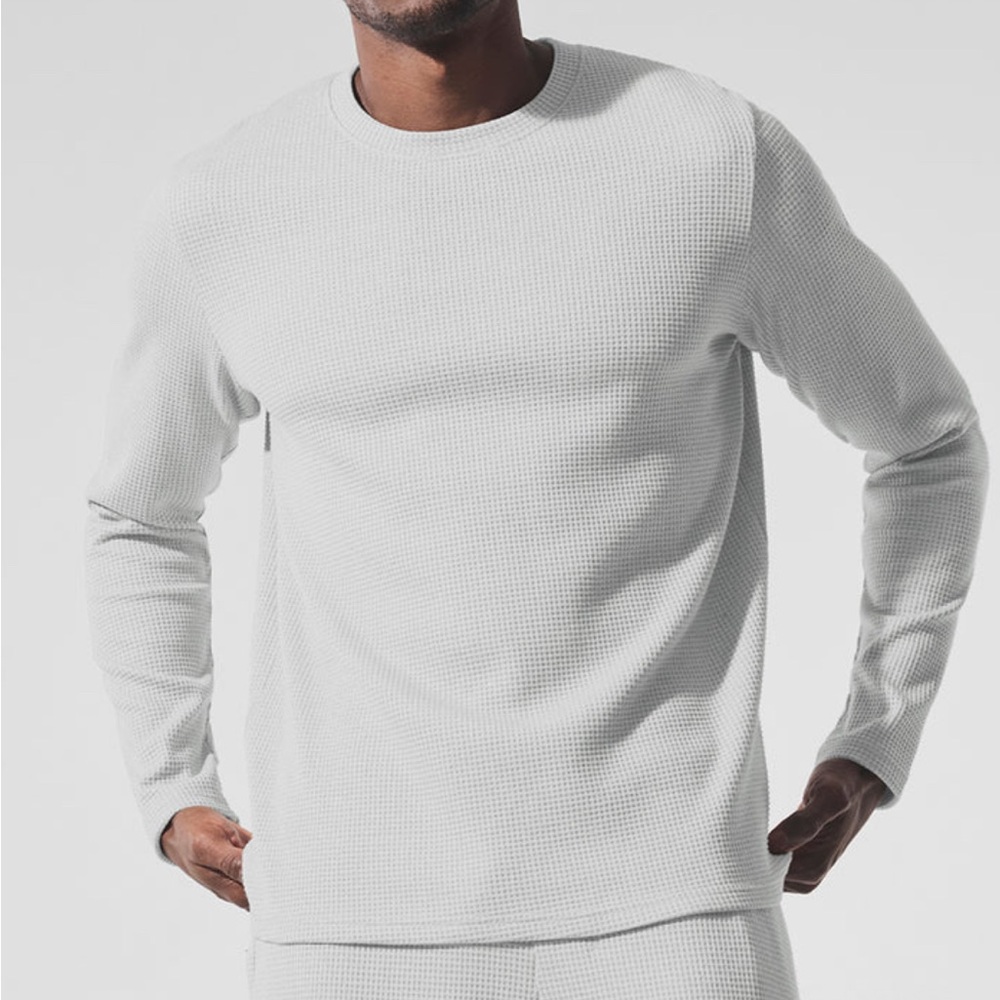 ALO Elevate Waffle Long Sleeve Crew